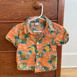 OLD NAVY Hawaiian button down shirt